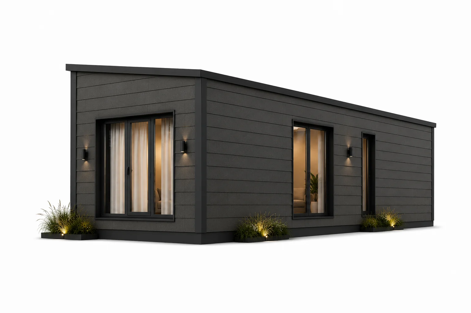 38 m² ar divām guļamistabām — attēls 2