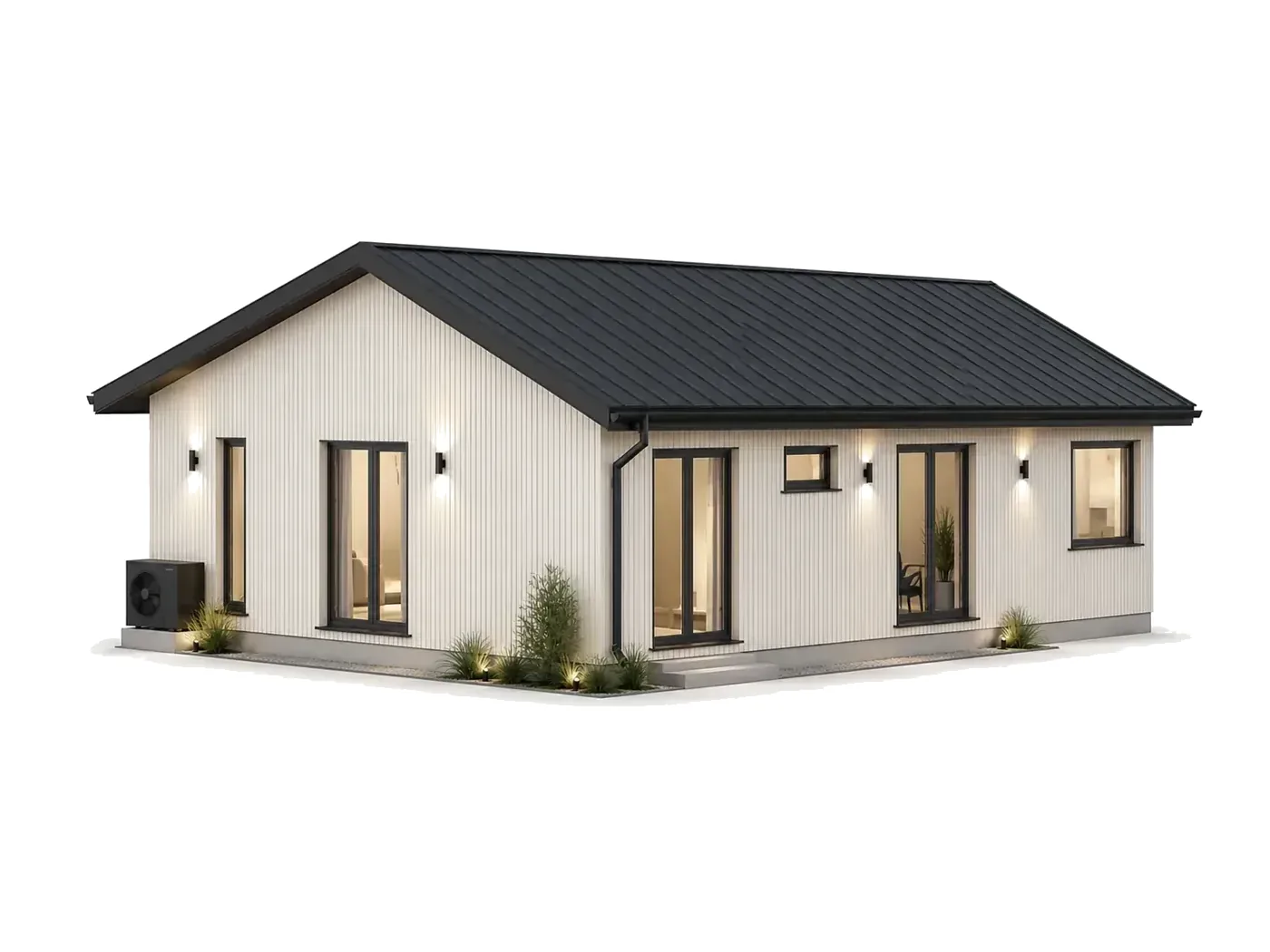 Bērzkalni 87 m² — mazā māja